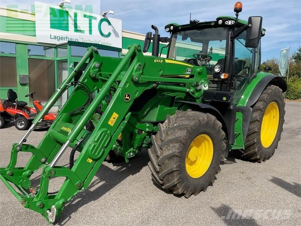 John Deere 6R 120 Tractores