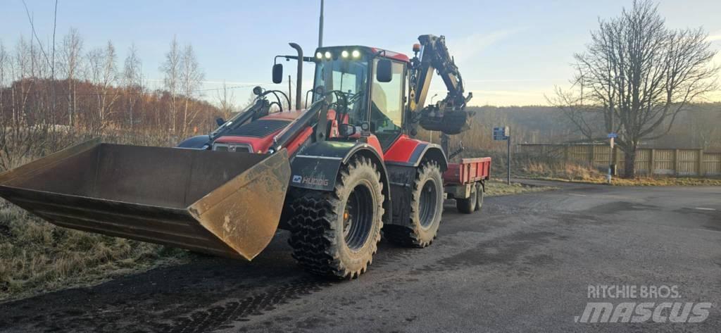 Huddig 1260 C Excavadoras con pala frontal
