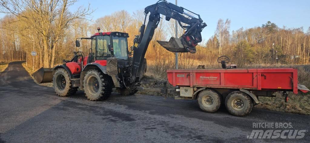 Huddig 1260 C Excavadoras con pala frontal