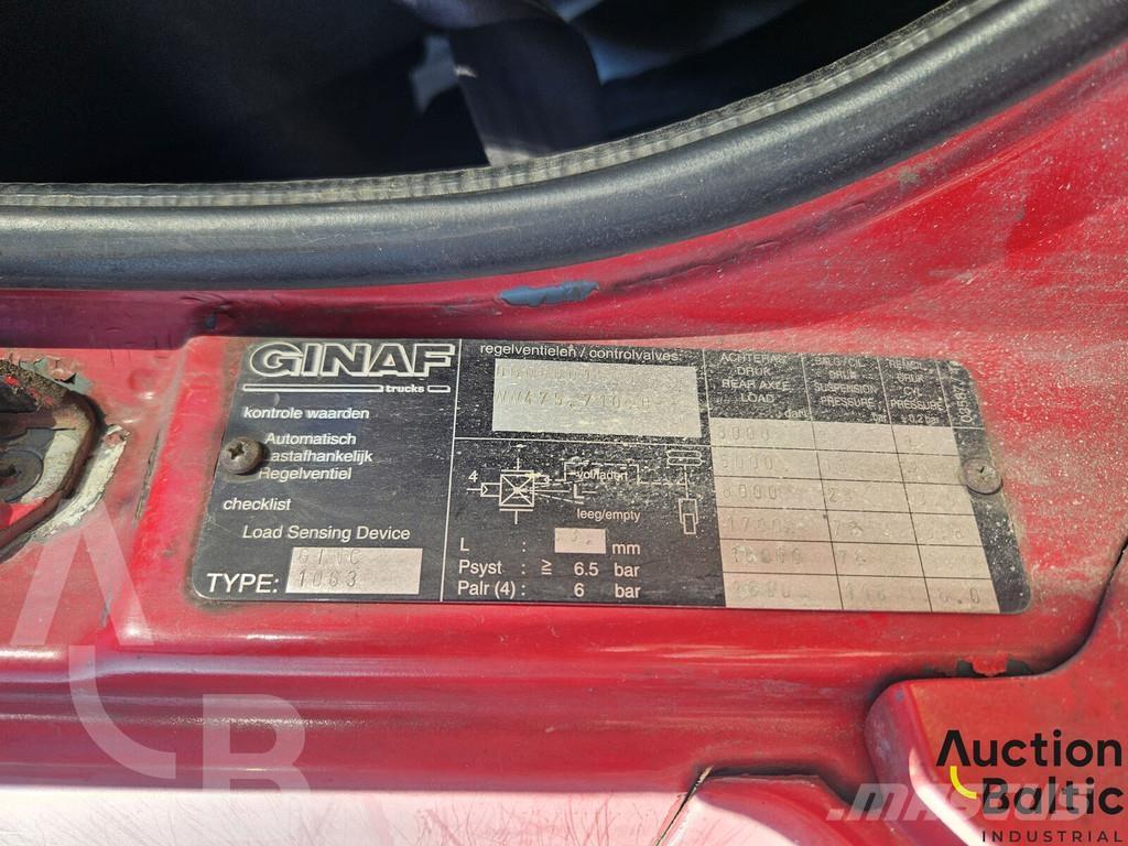 Ginaf M 3329 Camiones bañeras basculantes o volquetes