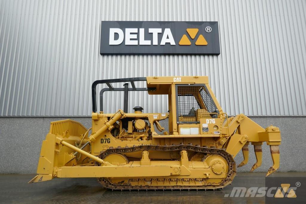 CAT D7G Ex-army Buldozer sobre oruga