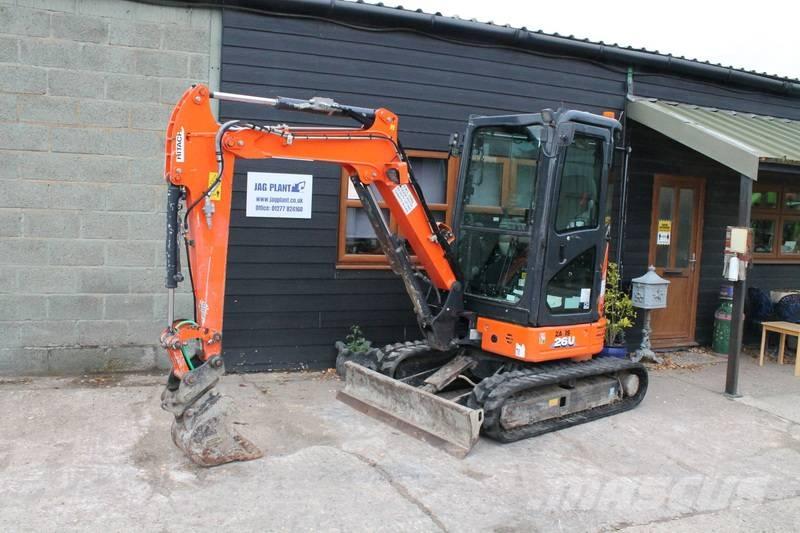 Hitachi ZX 26 U Mini excavadoras < 7t
