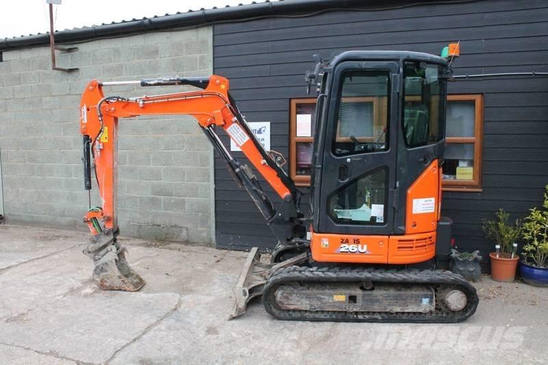 Hitachi ZX 26 U Mini excavadoras < 7t
