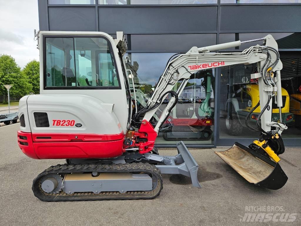 Takeuchi TB 230 Mini excavadoras < 7t