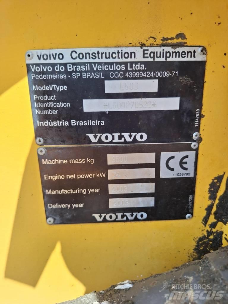 Volvo L 50 D Cargadoras sobre ruedas