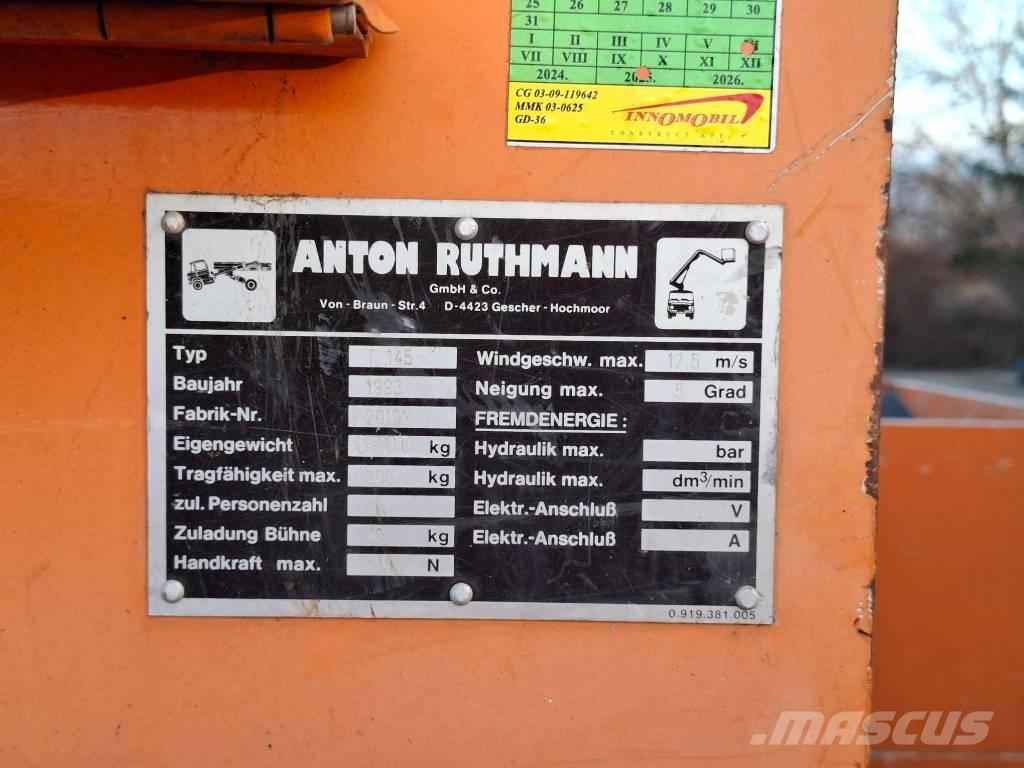 Mercedes-Benz 814 Camiones grúa