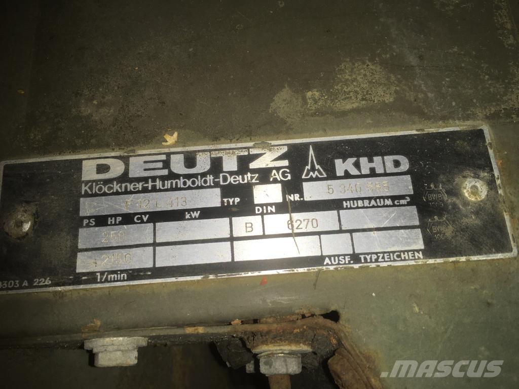 Deutz F12L413 USED Construcción - Otros