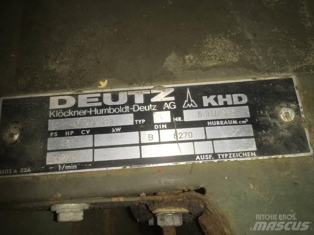 Deutz F12L413 USED Construcción - Otros
