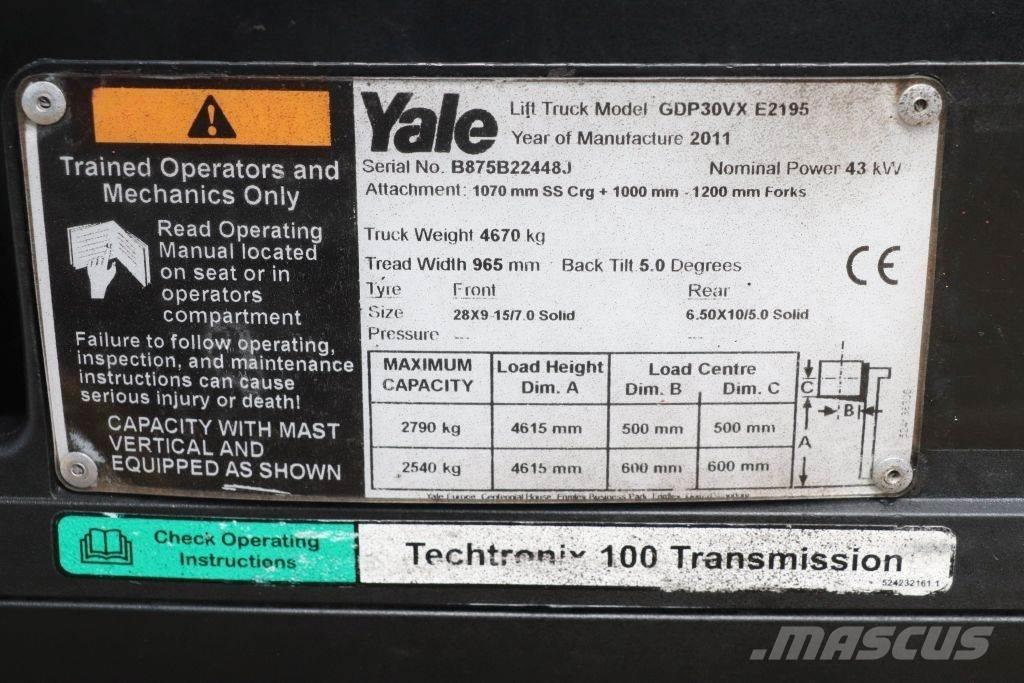 Yale GDP30VX Carretillas diesel