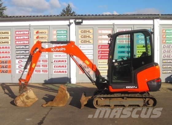 Kubota KX027-4 Mini excavadoras < 7t
