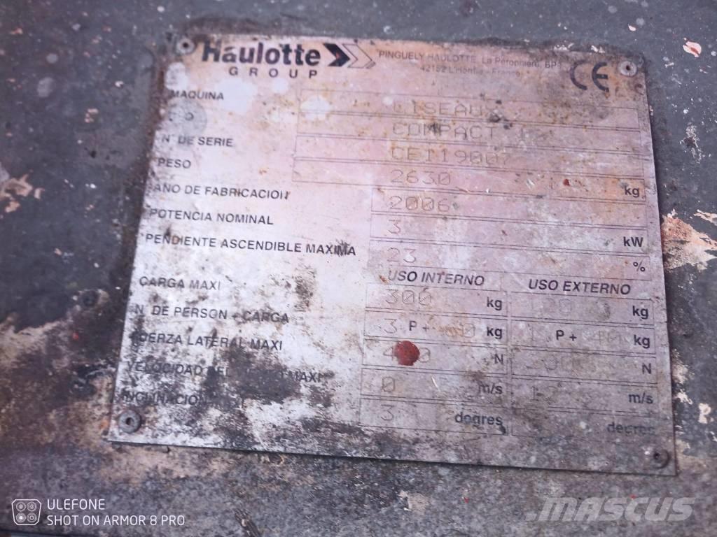 Haulotte Compact 12 Plataformas tijera