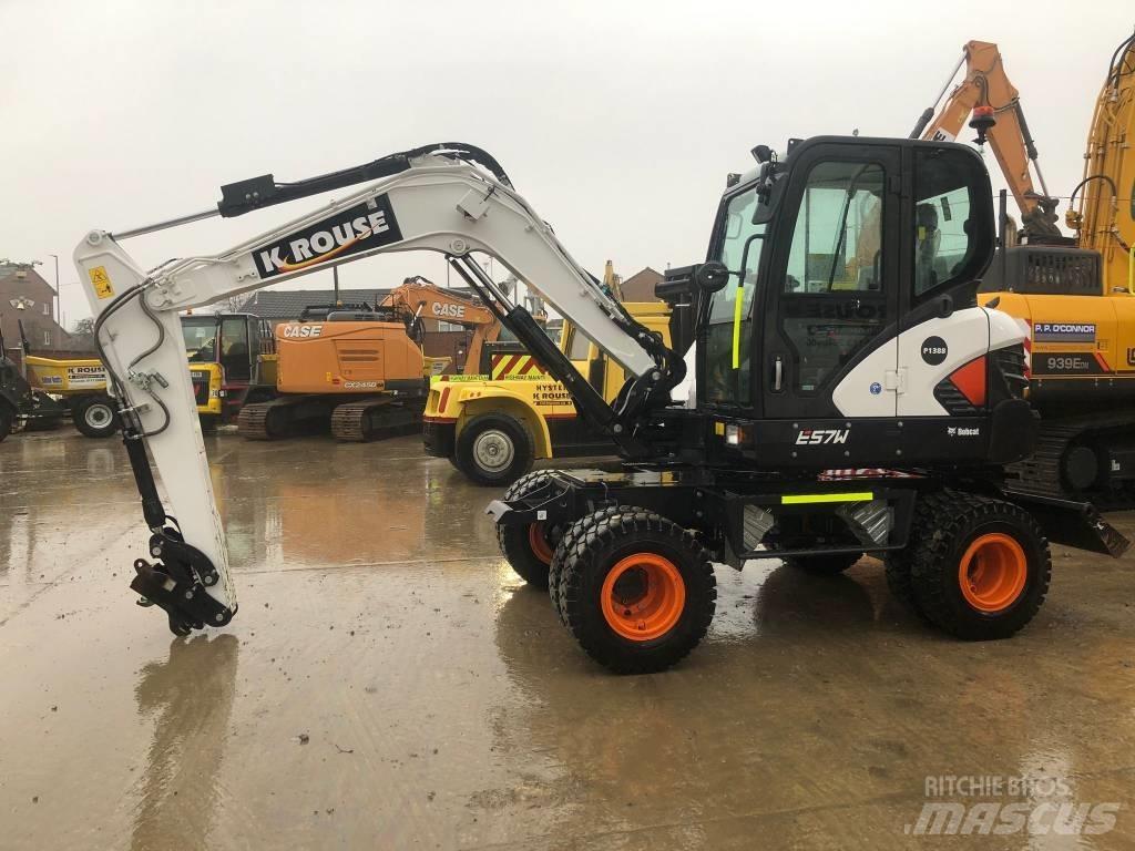 Bobcat E 57 W Excavadoras de ruedas
