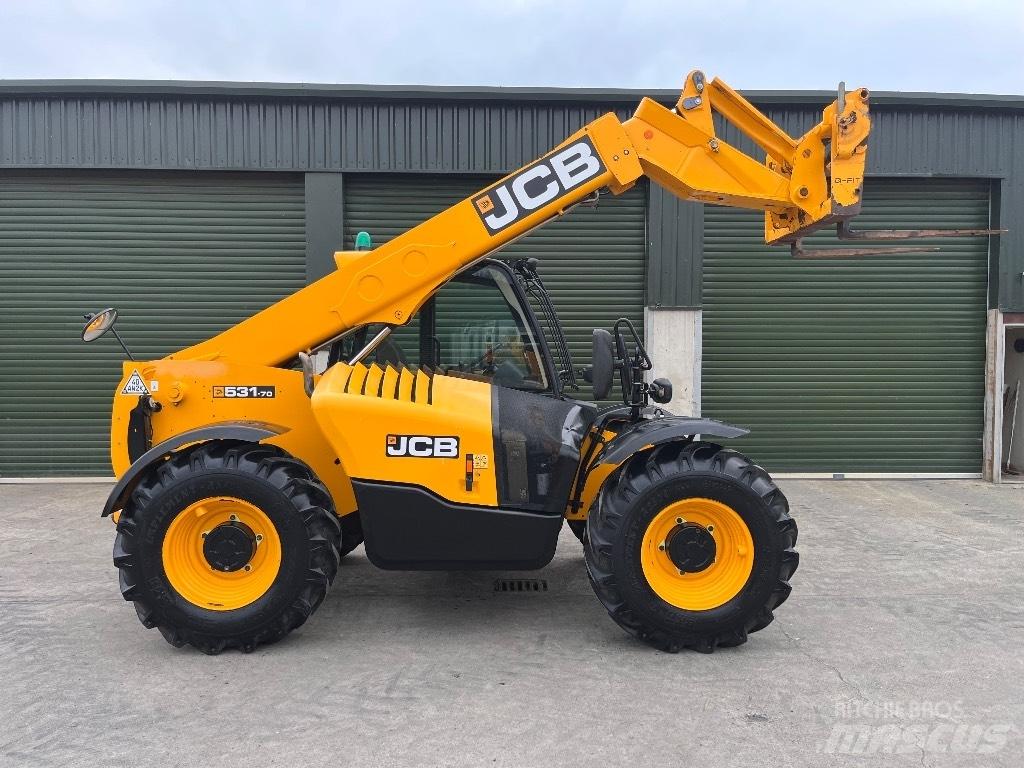 JCB 531-70 Agri Manipuladores telescópicos agrícolas