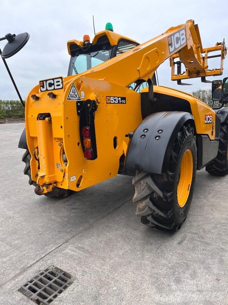 JCB 531-70 Agri Manipuladores telescópicos agrícolas