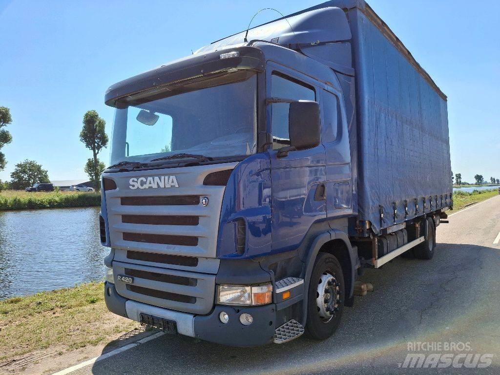 Scania R420 Camiones caja cerrada