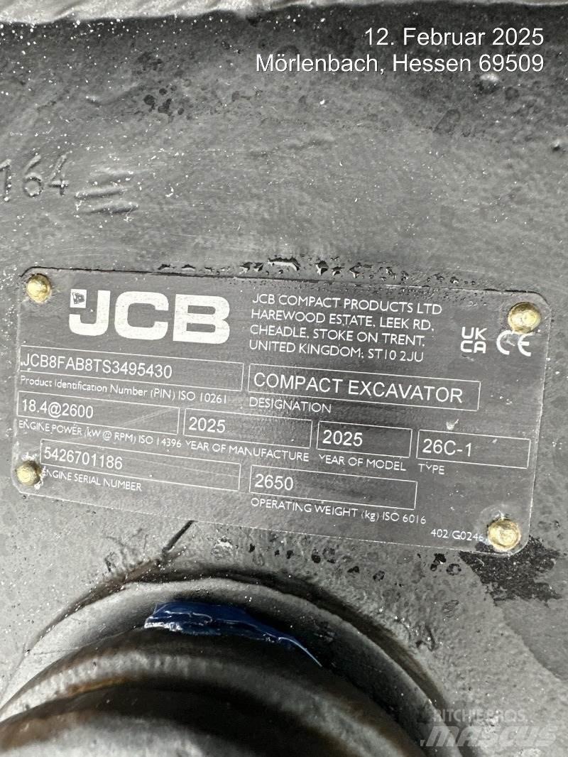 JCB 26C-1 Mini excavadoras < 7t