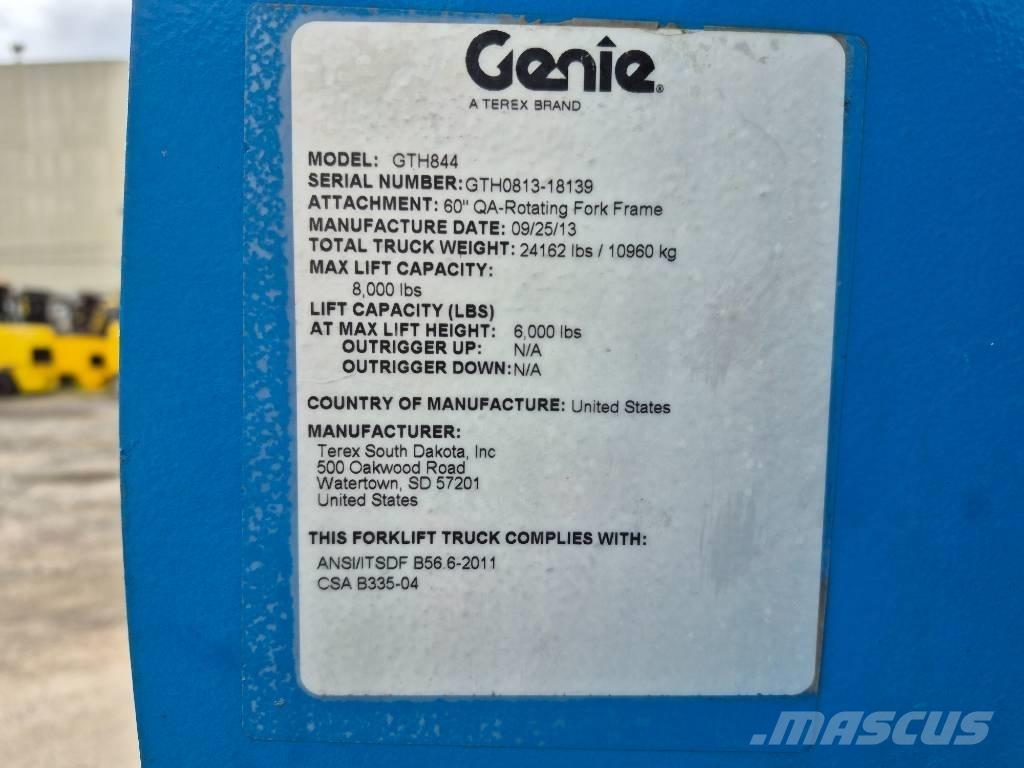 Genie GTH 844 Carretillas telescópicas