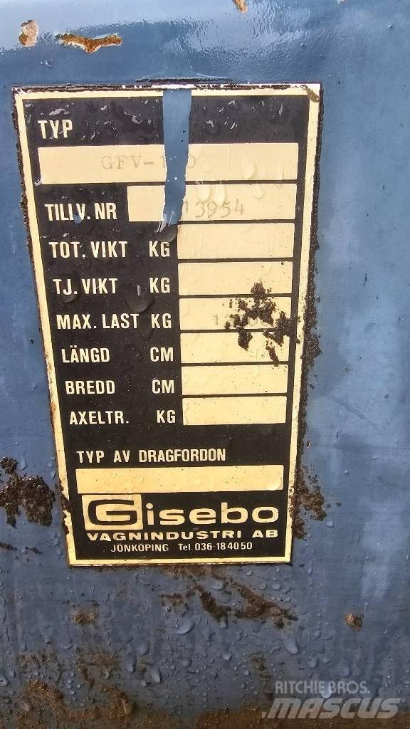 Gisebo Vagn Remolque para grano