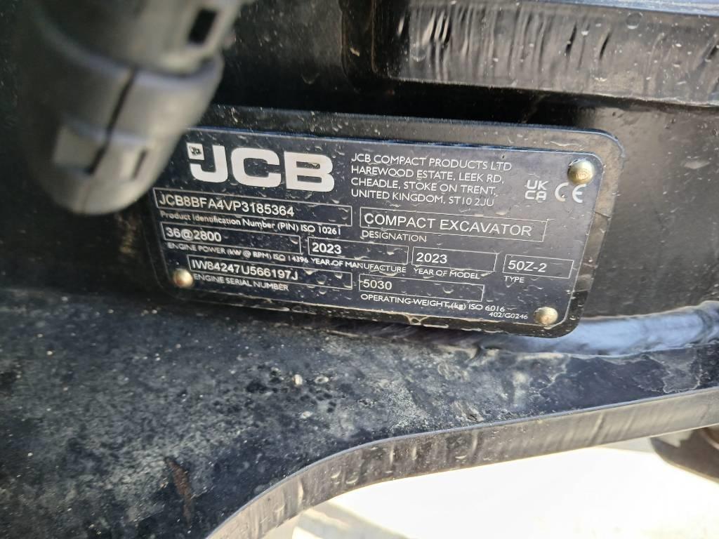JCB 50 Z-2 Mini excavadoras < 7t