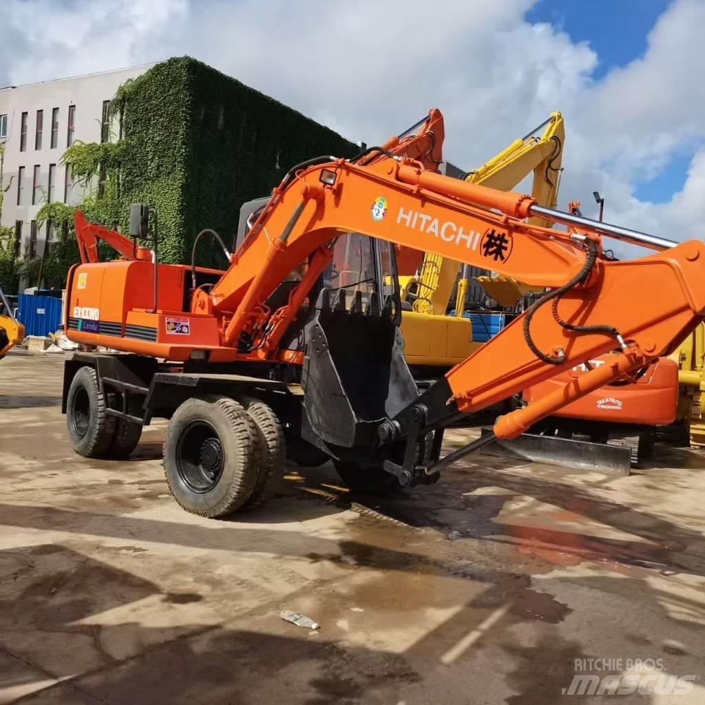 Hitachi EX 100 W D Excavadoras de ruedas