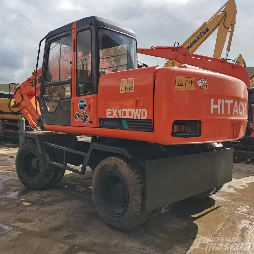 Hitachi EX 100 W D Excavadoras de ruedas