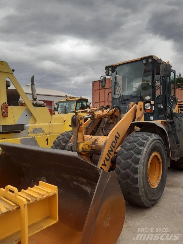 Hyundai HL 757-9 A Cargadoras sobre ruedas