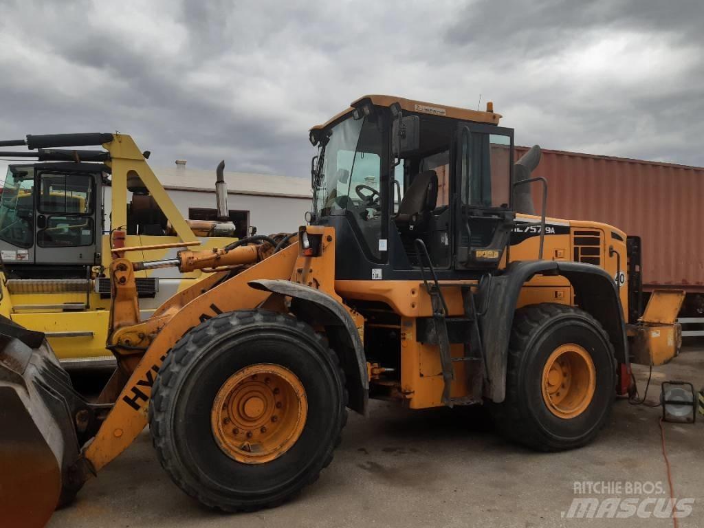 Hyundai HL 757-9 A Cargadoras sobre ruedas