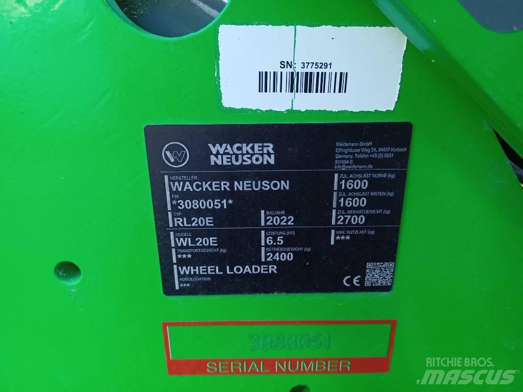 Wacker Neuson WL20e Cargadoras sobre ruedas