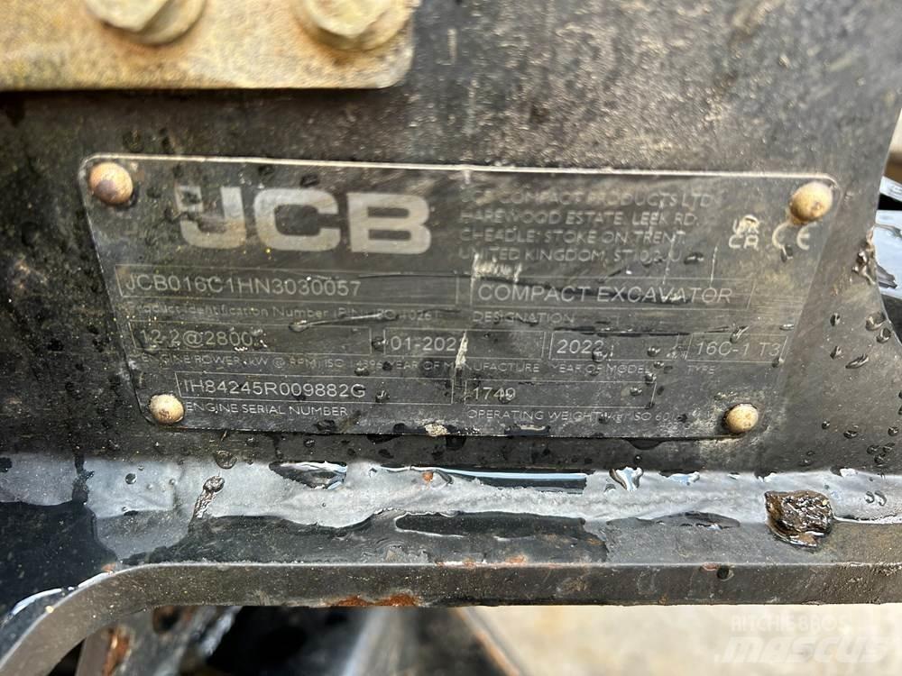 JCB 16C-1 Mini excavadoras < 7t