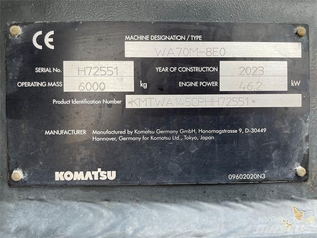 Komatsu WA70M-8EO Cargadoras multifunción