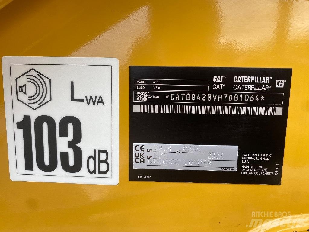 CAT 428 Retrocargadoras