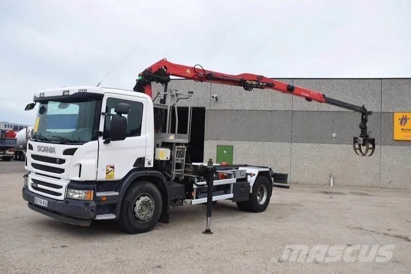 Scania P280 Camiones portamaquinaria
