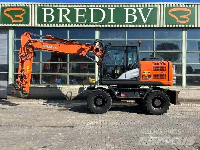 Hitachi ZX 140 W-5B Excavadoras de ruedas