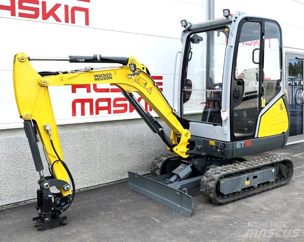 Wacker Neuson ET 18 Mini excavadoras < 7t