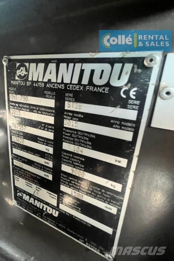 Manitou MHT 790 | 2015 Carretillas telescópicas