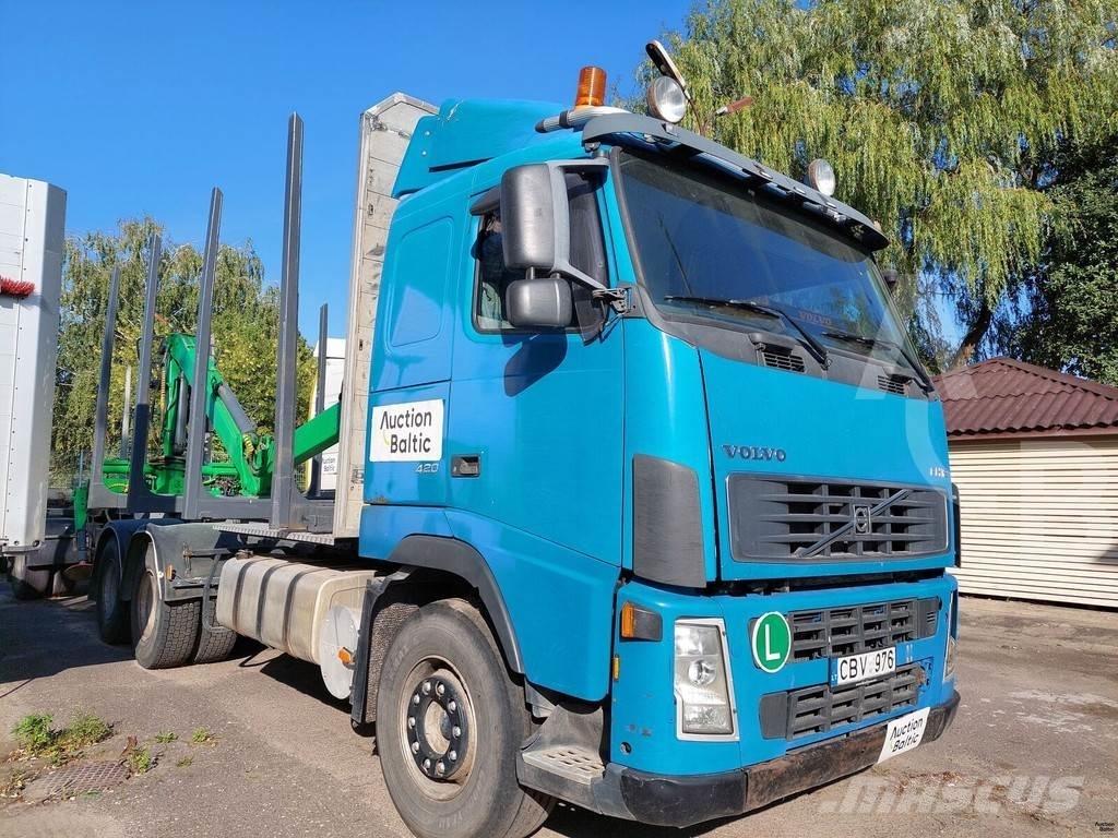 Volvo FH12 Transporte de madera