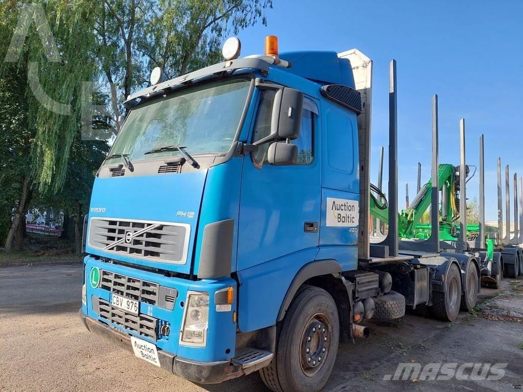 Volvo FH12 Transporte de madera