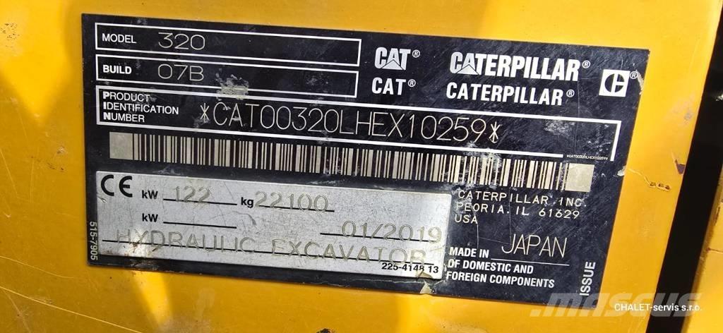 CAT 320 Excavadoras de cadenas