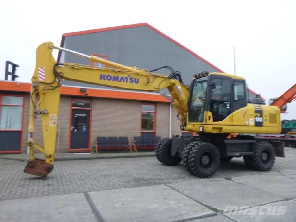 Komatsu PW 180-7EO Excavadoras de ruedas