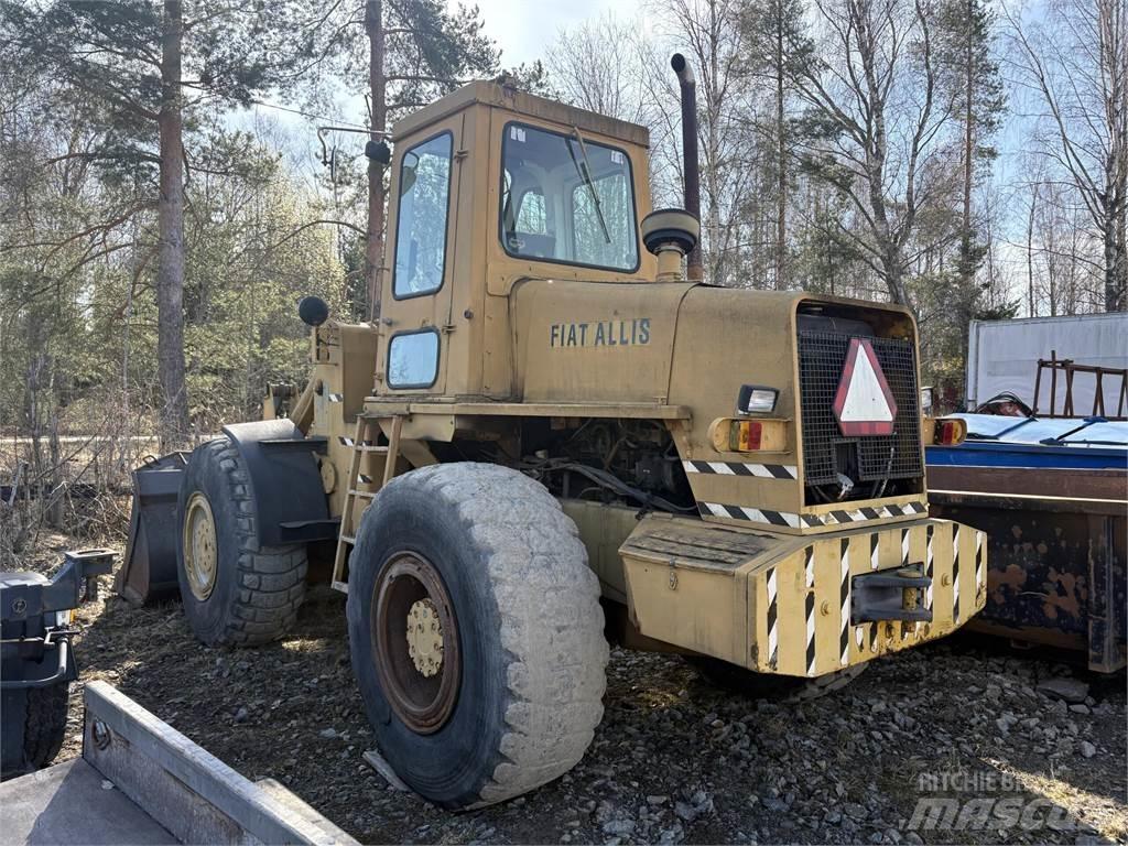 Fiat Allis Cargadoras sobre ruedas