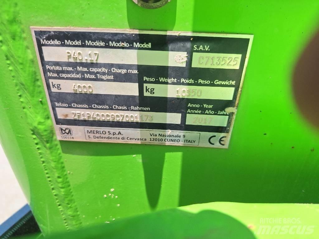 Merlo P 40.17 Carretillas telescópicas