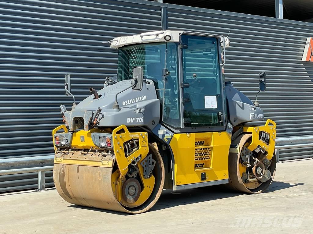 Hamm DV+ 70I VO-S Rodillos de doble tambor