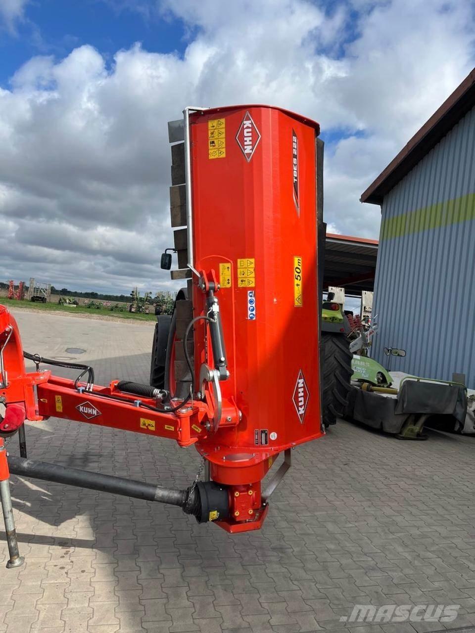 Kuhn TBE-S 222 Segadoras y cortadoras de hojas para pastos