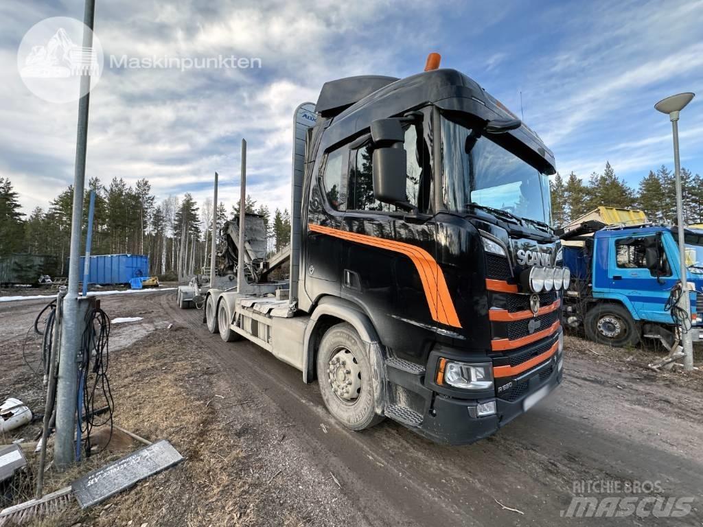 Scania R 650 Ekipage Transporte de madera