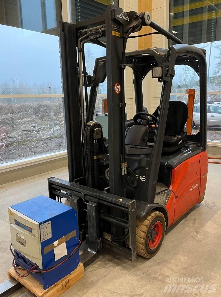 Linde E 16 C Carretillas de horquilla eléctrica