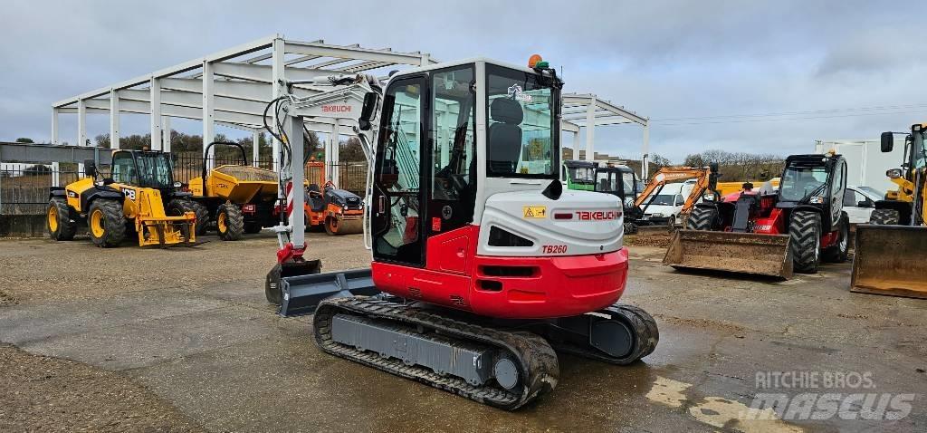 Takeuchi TB 260 Mini excavadoras < 7t