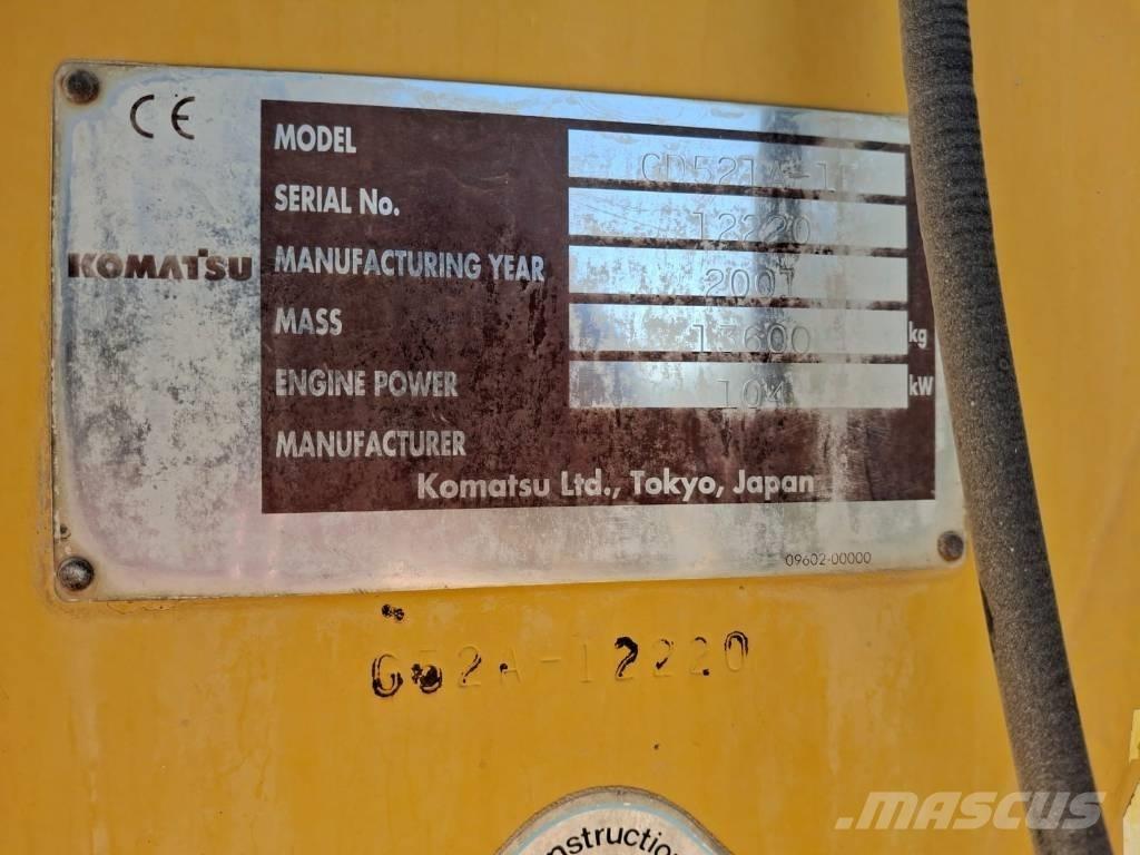 Komatsu GD 521 A-1E Construcción - Otros