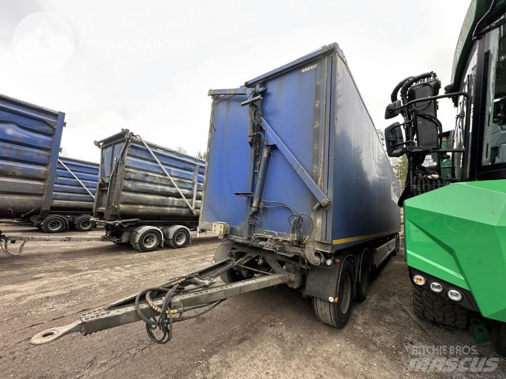  Eksjövagnen FS 18-18 Remolques volquete para virutas de madera