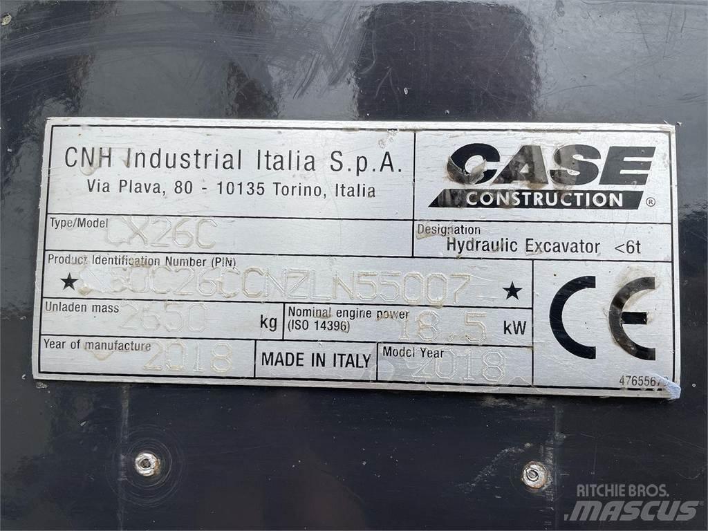 CASE CX26C Excavadoras de ruedas