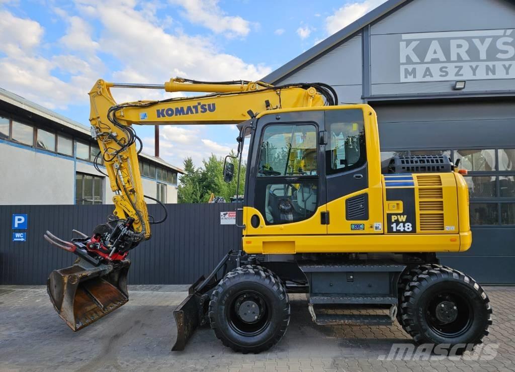 Komatsu PW 148-8 Excavadoras de ruedas